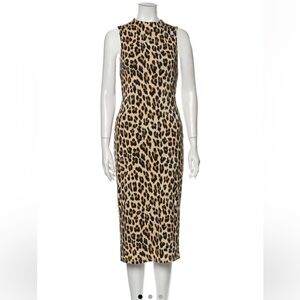 Leopard print dress